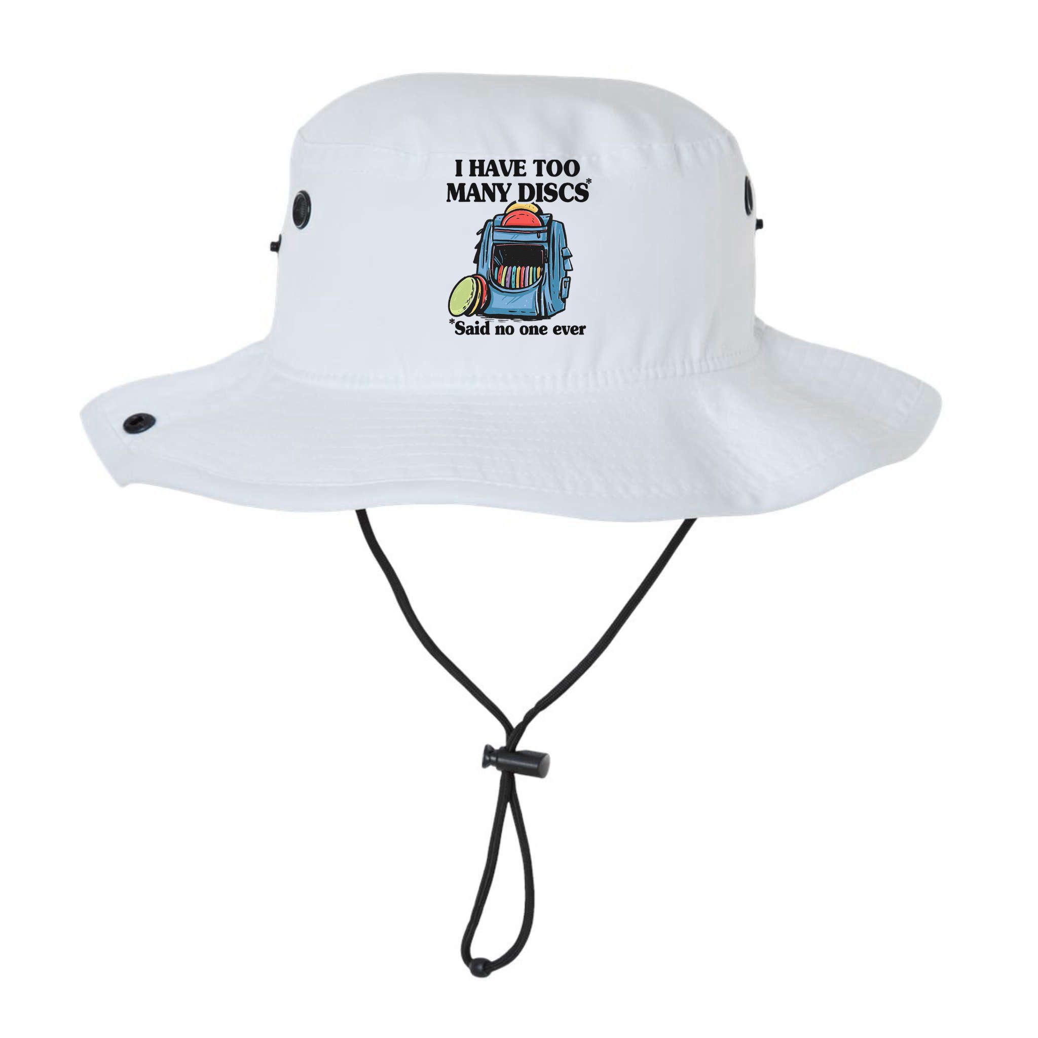 I Have Too Many Discs Disc Golf Backpack Funny Disc Golf Bucket Hat