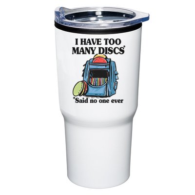 I Have Too Many Discs Disc Golf Backpack Funny Disc Golf Tumbler