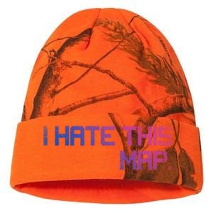 I Hate This Map Gaming Cute Gift Kati Licensed 12" Camo Beanie