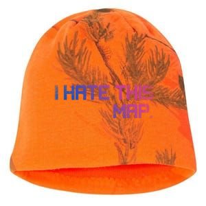 I Hate This Map Gaming Cute Gift Kati - Camo Knit Beanie