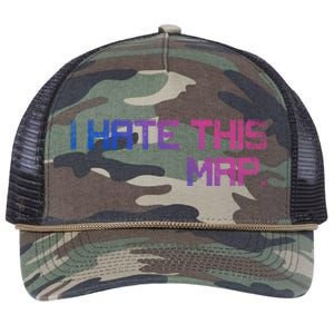 I Hate This Map Gaming Cute Gift Retro Rope Trucker Hat Cap