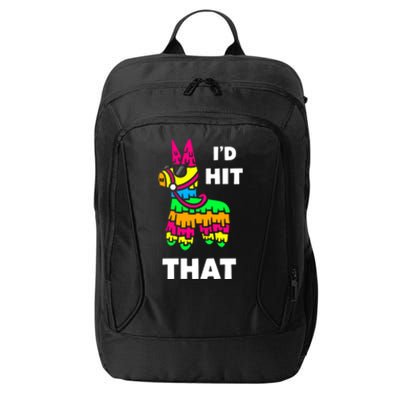 I'd Hit That Colorful Pinata Funny City Backpack