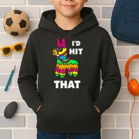 I'd Hit That Colorful Pinata Funny Kids Hoodie