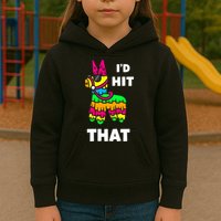 I'd Hit That Colorful Pinata Funny Kids Hoodie