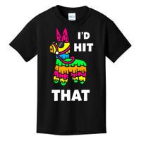 I'd Hit That Colorful Pinata Funny Kids T-Shirt