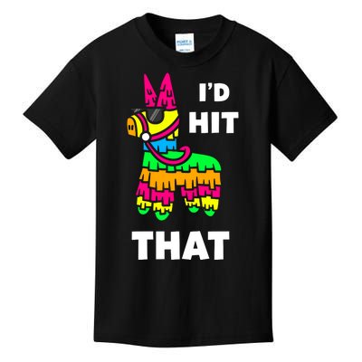 I'd Hit That Colorful Pinata Funny Kids T-Shirt