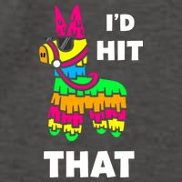 I'd Hit That Colorful Pinata Funny Vector Backpack