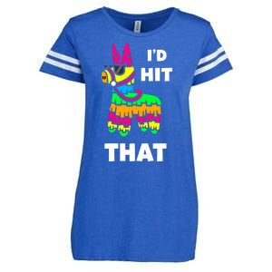 I'd Hit That Colorful Pinata Funny Enza Ladies Jersey Football T-Shirt