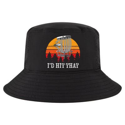 I'd Hit That Disc Golf Frisbee Disc Golfer Disc Golfing Cool Comfort Performance Bucket Hat