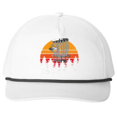 I'd Hit That Disc Golf Frisbee Disc Golfer Disc Golfing Snapback Five-Panel Rope Hat