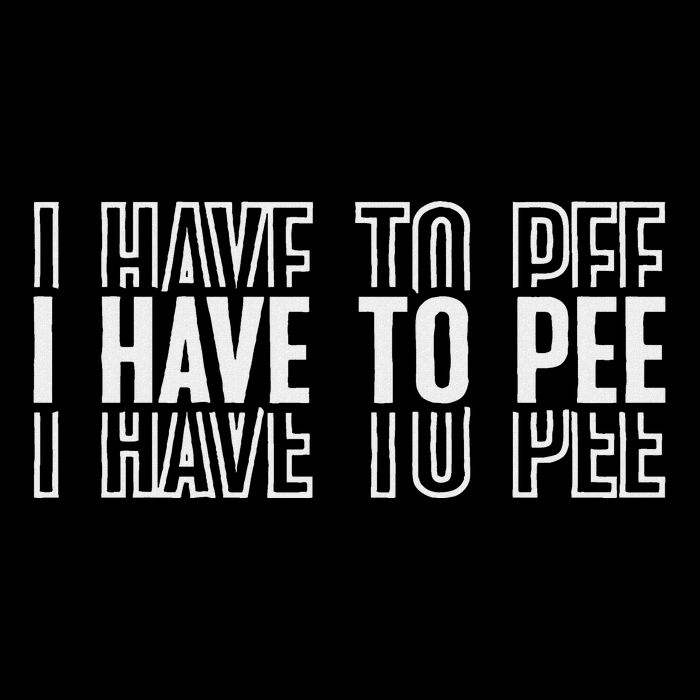 I Have To Pee Women's V-Neck T-Shirt