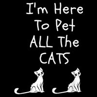I'm Here To Pet All The Cats Impact Tech Backpack