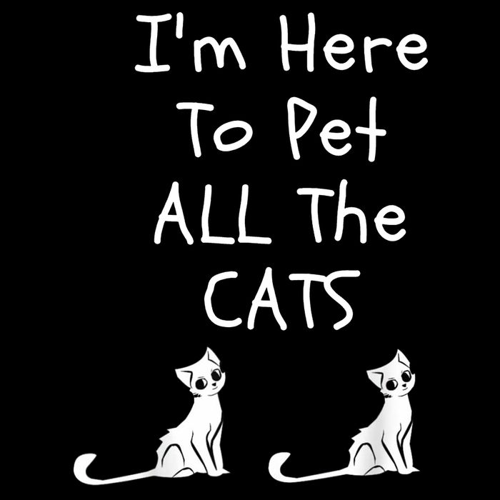 I'm Here To Pet All The Cats Impact Tech Backpack
