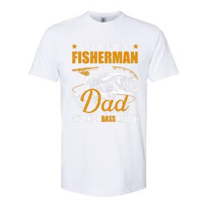 I Have Two Titles Fisher Dad Bass Fishing Father's Day Cool Gift Softstyle CVC T-Shirt