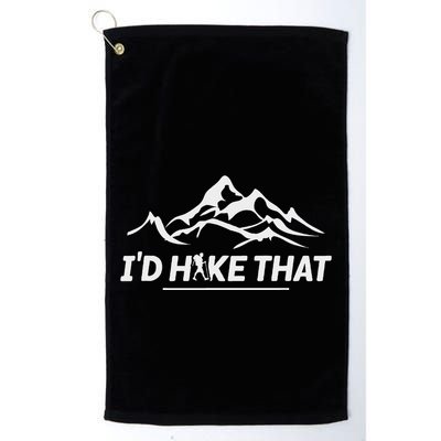 ID Hike That Adventure Golf Towel