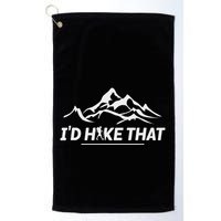 ID Hike That Adventure Golf Towel