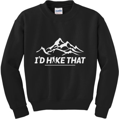 ID Hike That Adventure Kids Sweatshirt