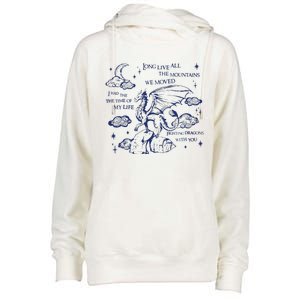 I Had The Time Of My Life Fighting Dragons With You Womens Funnel Neck Pullover Hood