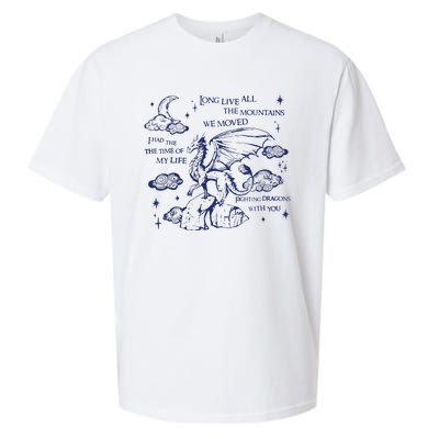 I Had The Time Of My Life Fighting Dragons With You Sueded Cloud Jersey T-Shirt