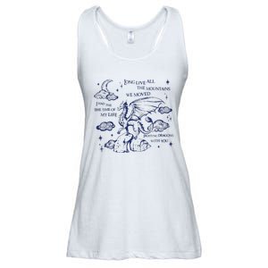 I Had The Time Of My Life Fighting Dragons With You Ladies Essential Flowy Tank