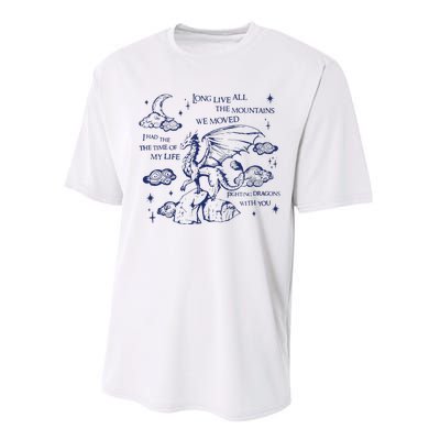 I Had The Time Of My Life Fighting Dragons With You Performance Sprint T-Shirt