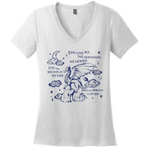 I Had The Time Of My Life Fighting Dragons With You Women's V-Neck T-Shirt