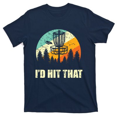 I'd Hit That Funny Disc Golf Vintage Frisbee Disc Sport T-Shirt