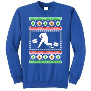 Ice Hockey Ugly Christmas Gift For Son Daughter Funny Gift Sweatshirt