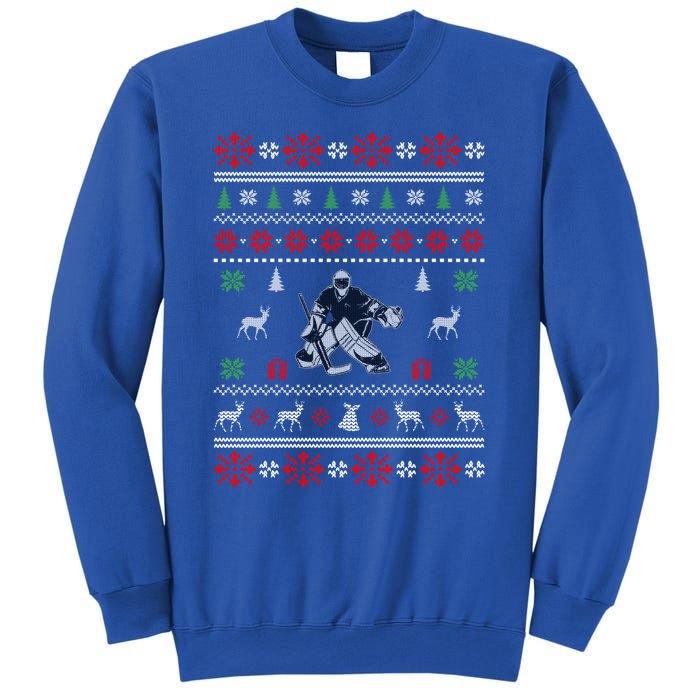 Ice Hockey Ugly Christmas Design Hockey Christmas Gift Cool Gift Sweatshirt