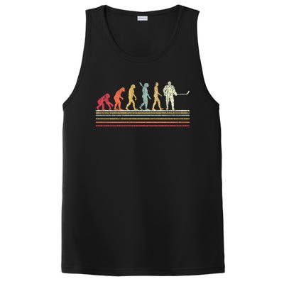 Ice Hockey Vintage Retro Evolution Gift PosiCharge Competitor Tank