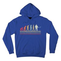 Ice Hockey Vintage Retro Evolution Gift Hoodie