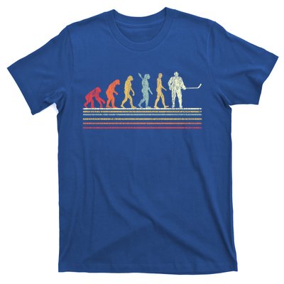 Ice Hockey Vintage Retro Evolution Gift T-Shirt