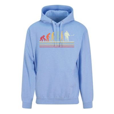 Ice Hockey Vintage Retro Evolution Gift Unisex Surf Hoodie