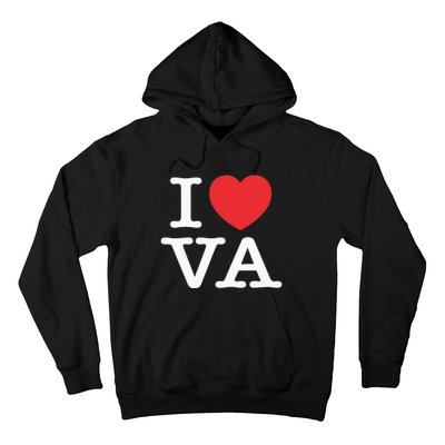 I Heart VA Love Virginia Hoodie