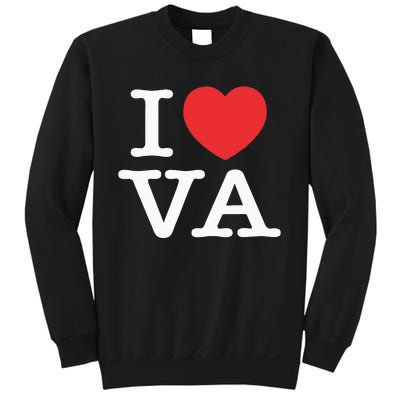 I Heart VA Love Virginia Sweatshirt