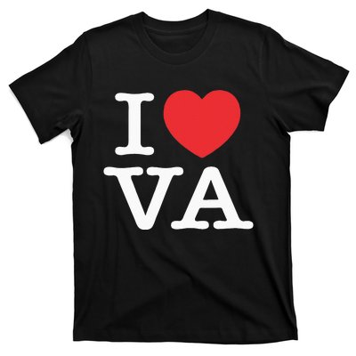 I Heart VA Love Virginia T-Shirt