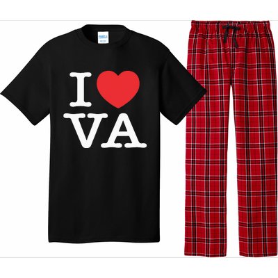 I Heart VA Love Virginia Pajama Set