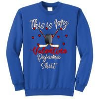 Ice Hockey Valentine's Day For Lovers Hockey Cute Gift Sweatshirt