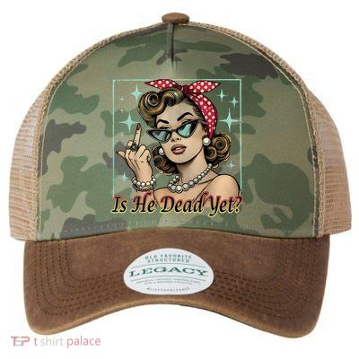 Is He Vintage Dead Yet Legacy Tie Dye Trucker Hat