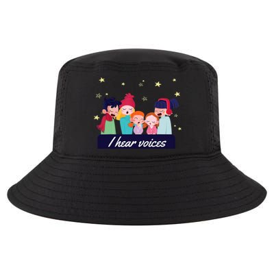 I Hear Voices Choir Singer Cool Comfort Performance Bucket Hat