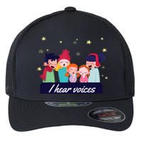 I Hear Voices Choir Singer Flexfit Unipanel Trucker Cap