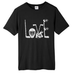 Ice Hockey Valentine's Day For Lovers Hockeys Tall Fusion ChromaSoft Performance T-Shirt