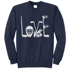 Ice Hockey Valentine's Day For Lovers Hockeys Sweatshirt