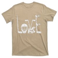 Ice Hockey Valentine's Day For Lovers Hockeys T-Shirt