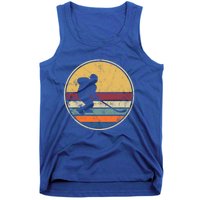 Ice Hockey Vintage Outfit Design Retro Distressed Look Gift Tank Top