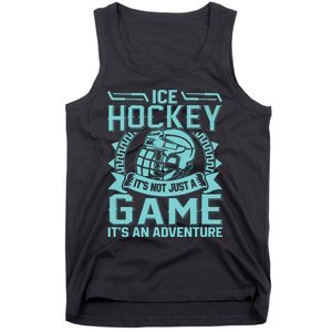 Ice Hockey Winter Sports Adventure Graphic Tank Top