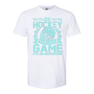 Ice Hockey Winter Sports Adventure Graphic Softstyle CVC T-Shirt