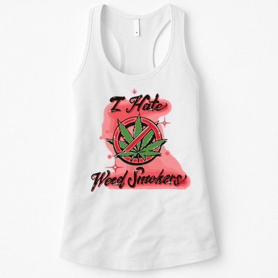 I Hate Weed Smokers Womens Tank Top