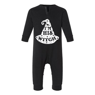 Im His Witch Couples Halloween Costumes Cute Gift Infant Fleece One Piece