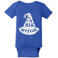 Im His Witch Couples Halloween Costumes Cute Gift Baby Bodysuit